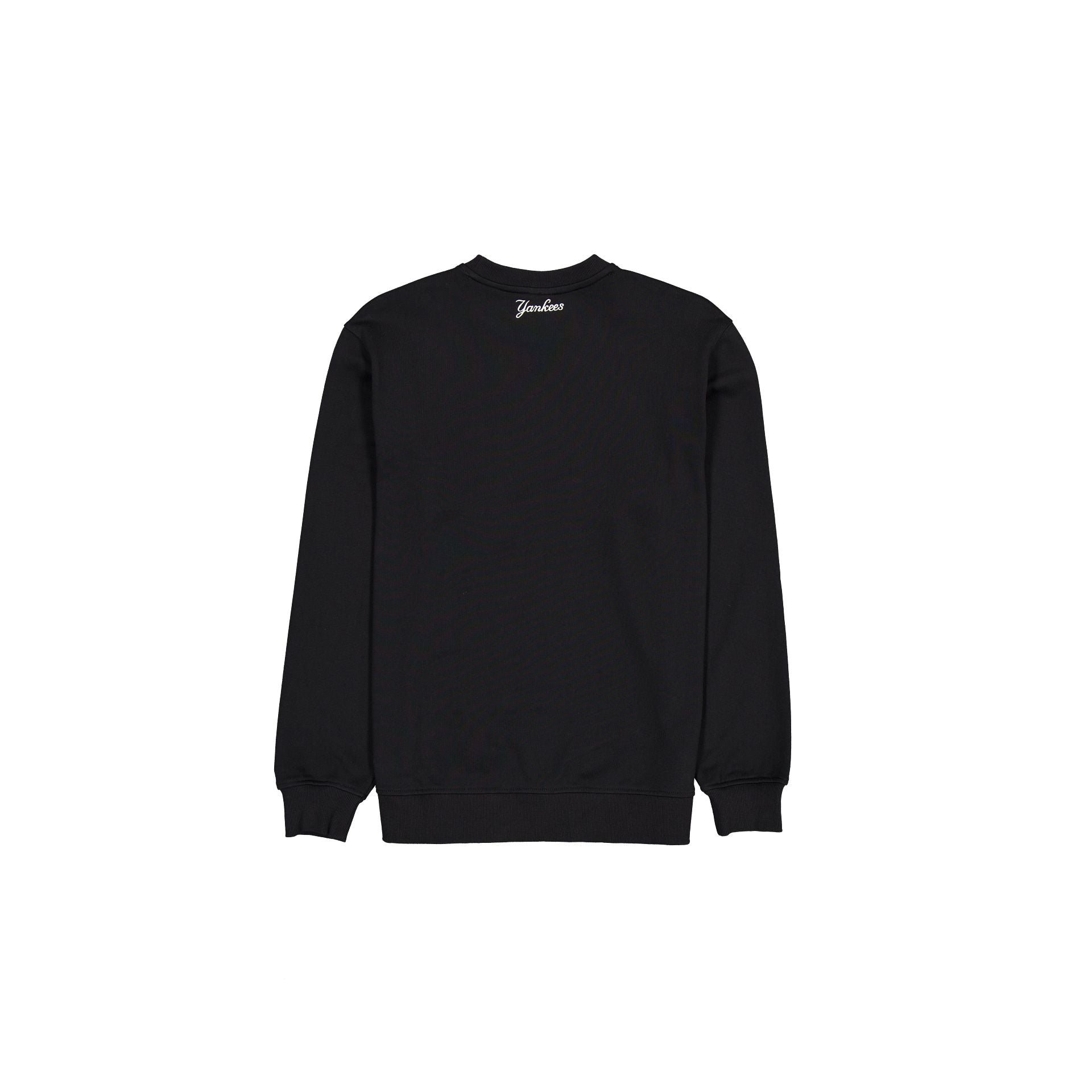 New York Yankees Point Logo Black Crewneck