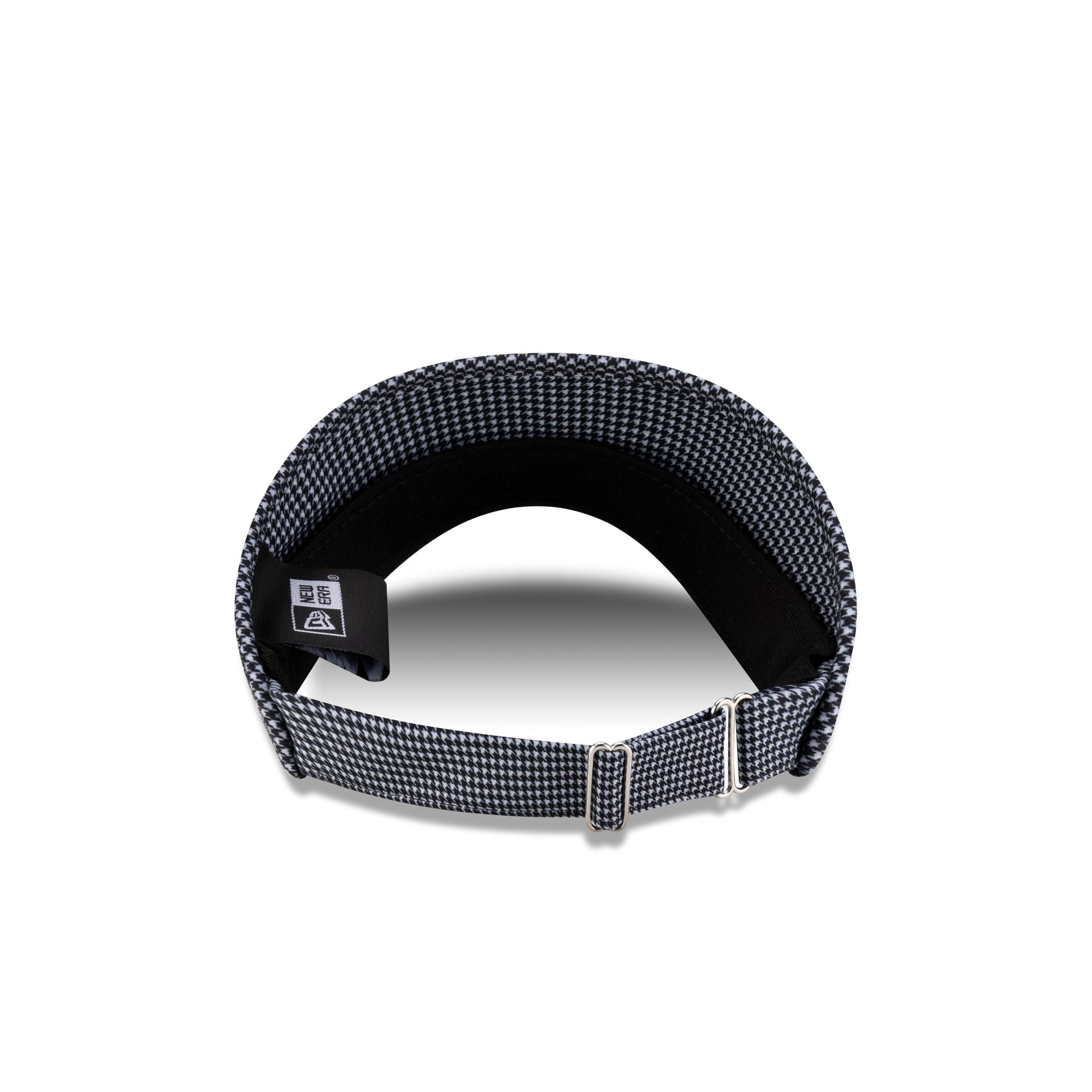 New Era Cap Houndstooth Black Visor Adjustable Hat