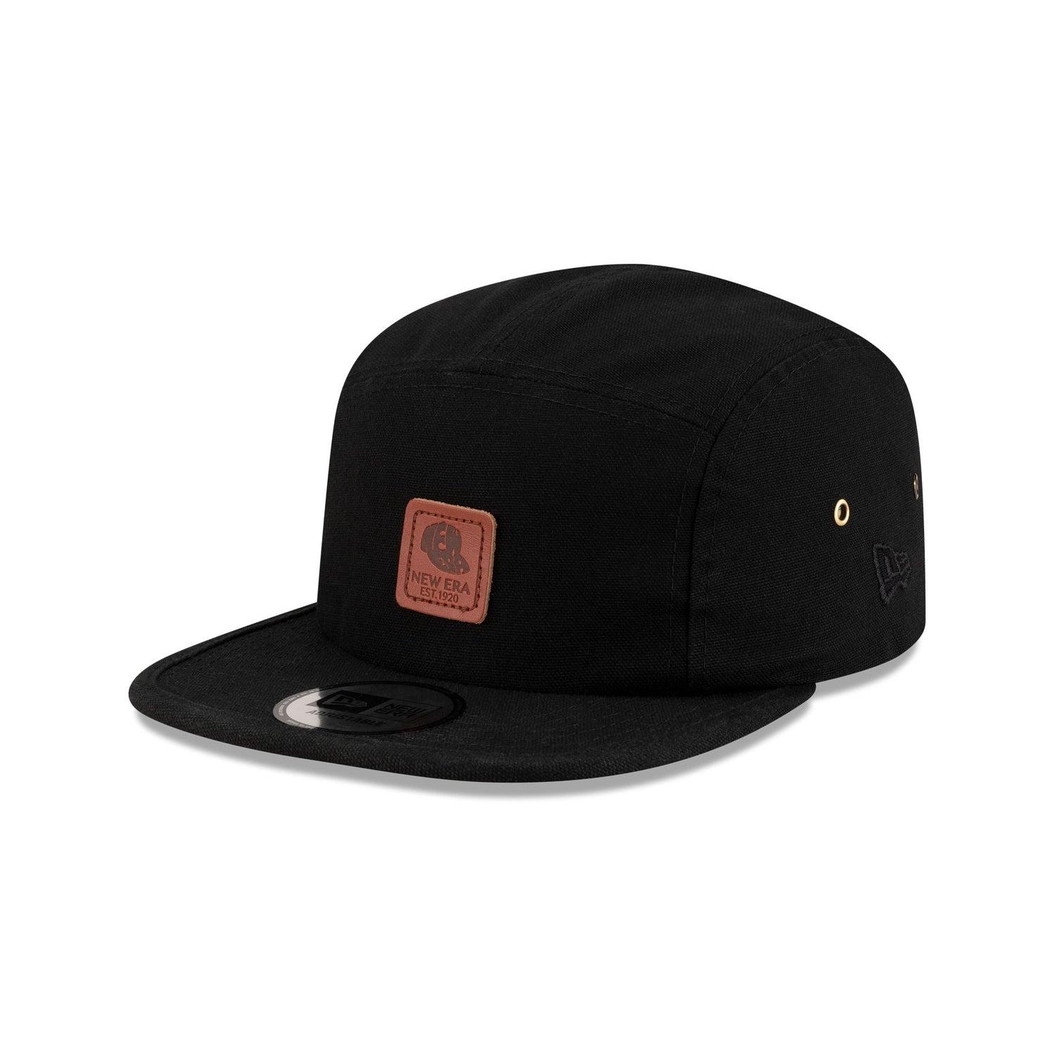 New Era Cap Black Duck Canvas Camper Strapback Hat