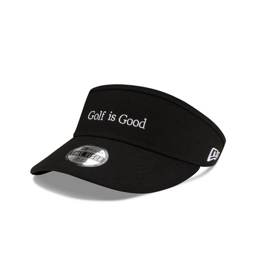 New Era Cap Golf is Good Black Visor Hat - New Era Cap