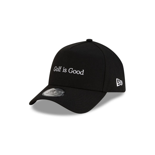 New Era Cap Golf is Good Black 9FORTY A-Frame Snapback Hat - New Era Cap