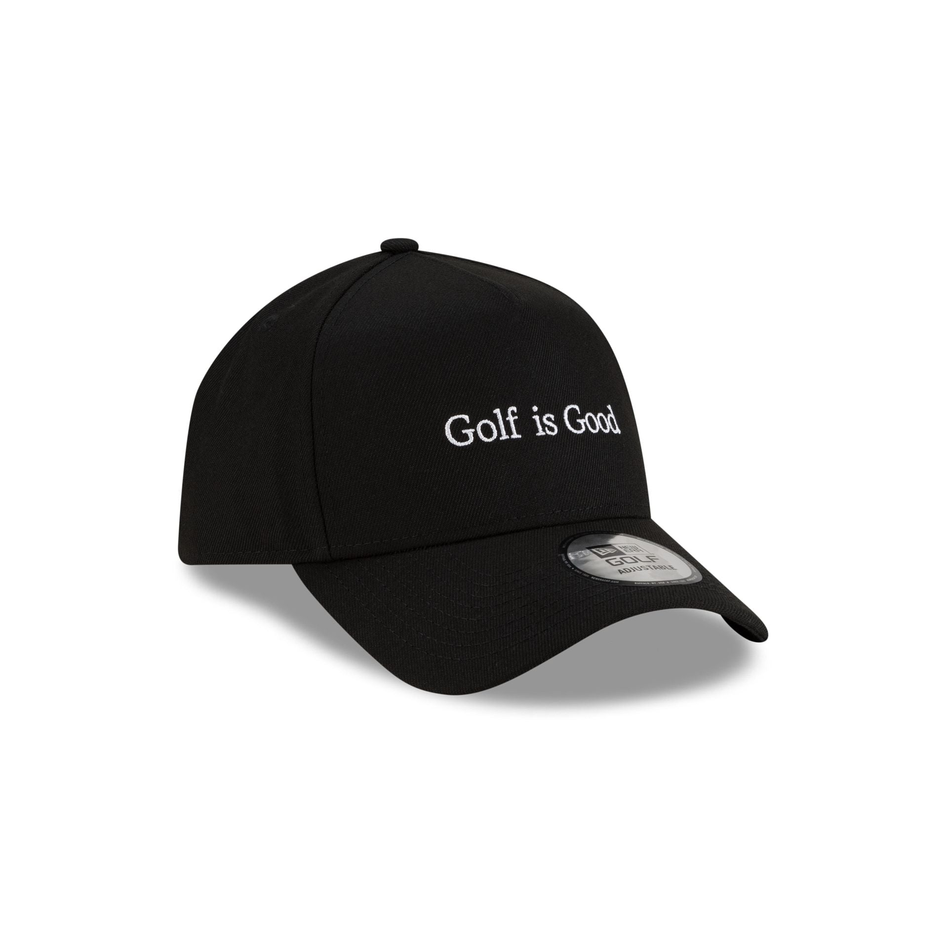 New Era Cap Golf is Good Black 9FORTY A-Frame Snapback Hat