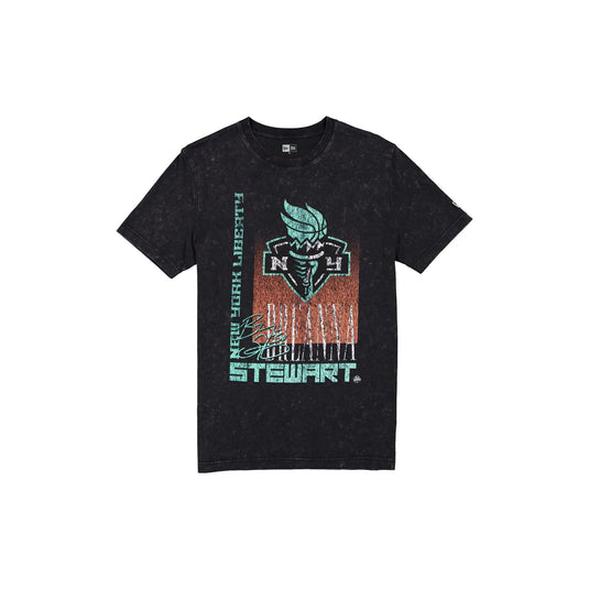 New York Liberty Breanna Stewart Washed T-Shirt - New Era Cap