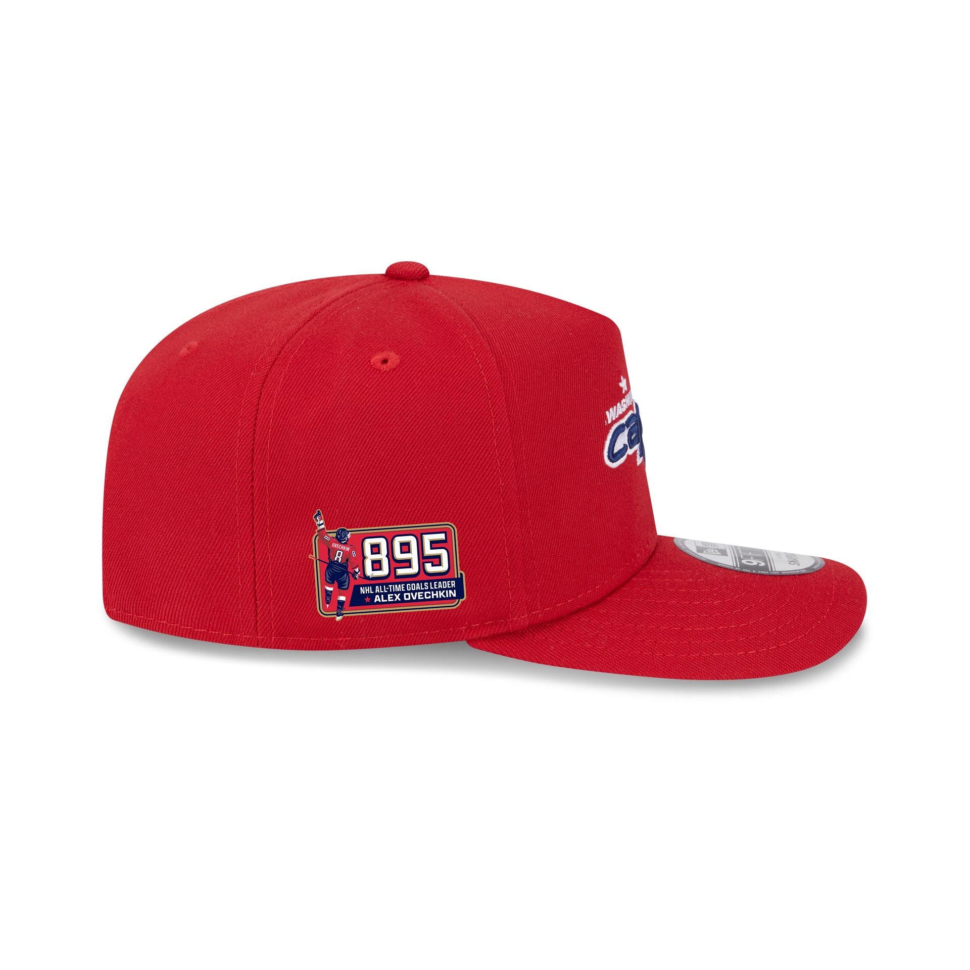 Washington Capitals Alex Ovechkin Goals Leader 9FIFTY A-Frame Snapback Hat