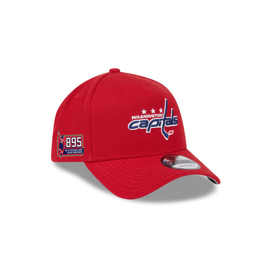 Washington Capitals Alex Ovechkin Goals Leader 9FORTY A-Frame Snapback Hat - New Era Cap