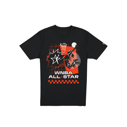 2025 WNBA All-Star Game Black T-Shirt - New Era Cap