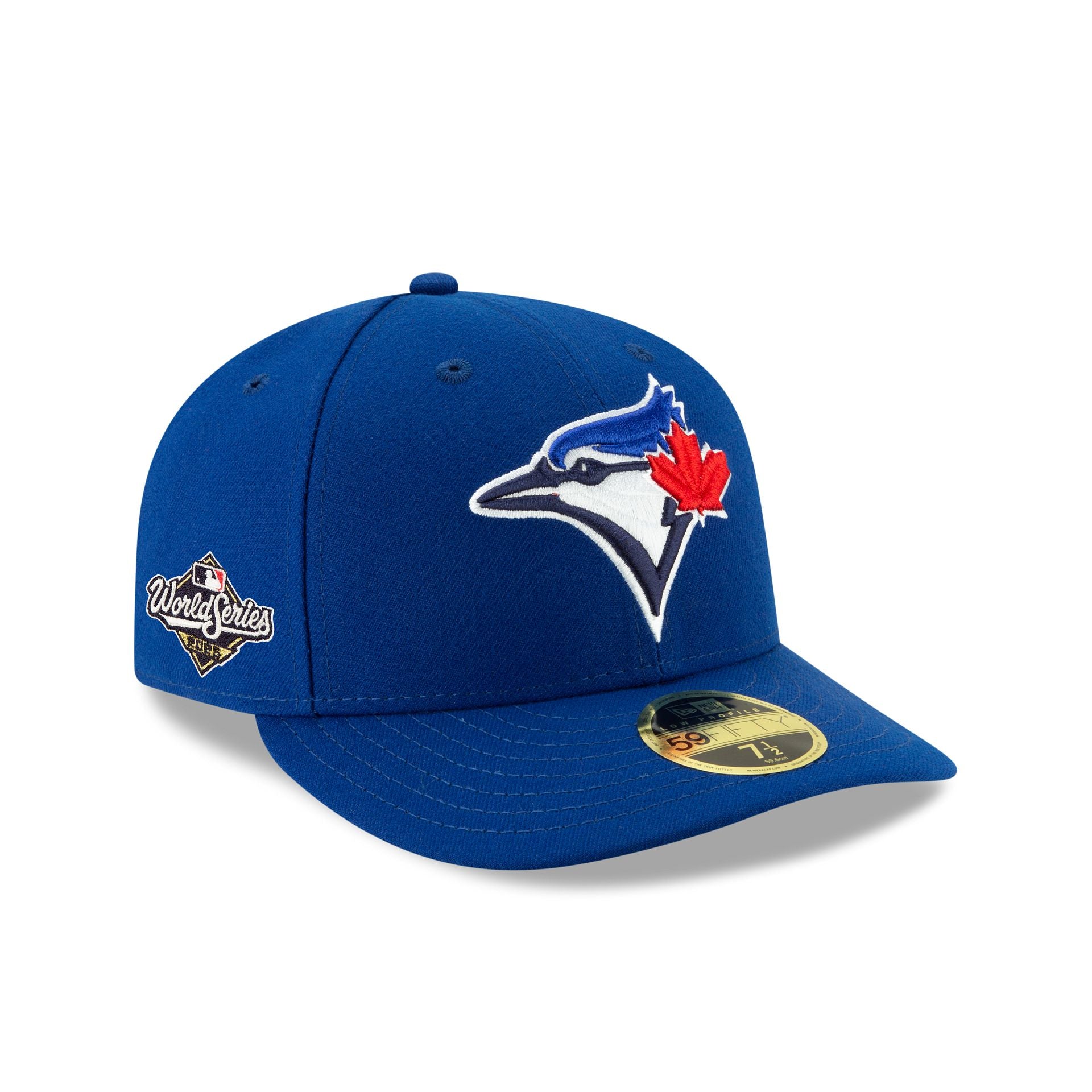 Toronto Blue Jays 2025 World Series Side Patch Low Profile 59FIFTY Fitted Hat