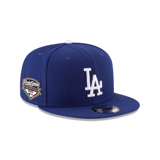 Los Angeles Dodgers 2025 World Series Champions Side Patch 9FIFTY Snapback Hat - New Era Cap