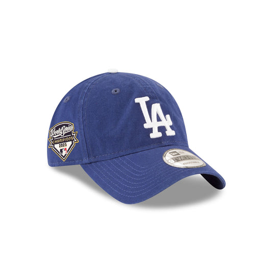 Los Angeles Dodgers 2025 World Series Champions Side Patch 9TWENTY Adjustable Hat - New Era Cap