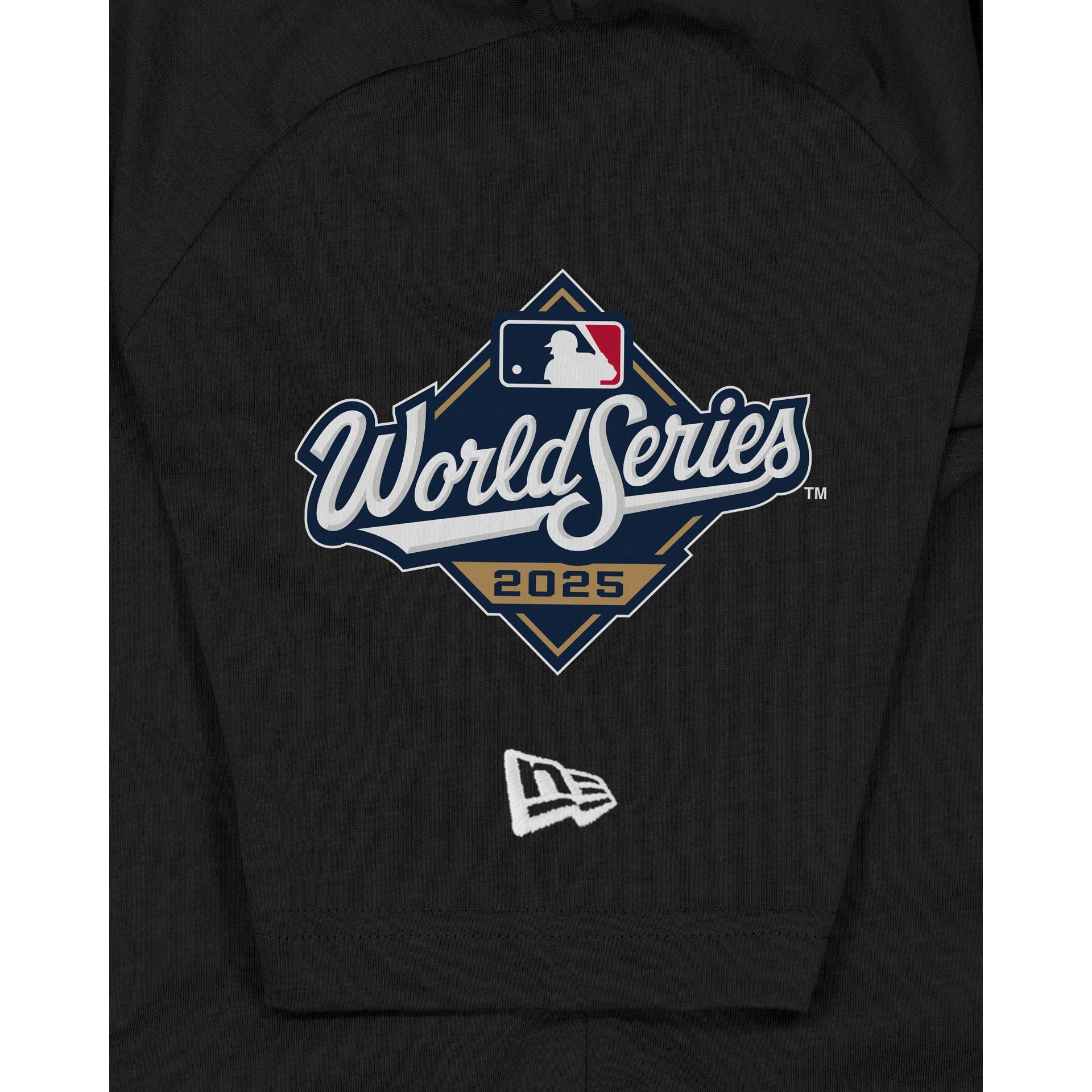 Los Angeles Dodgers 2025 World Series Champions Commissioner's Trophy Black T-Shirt