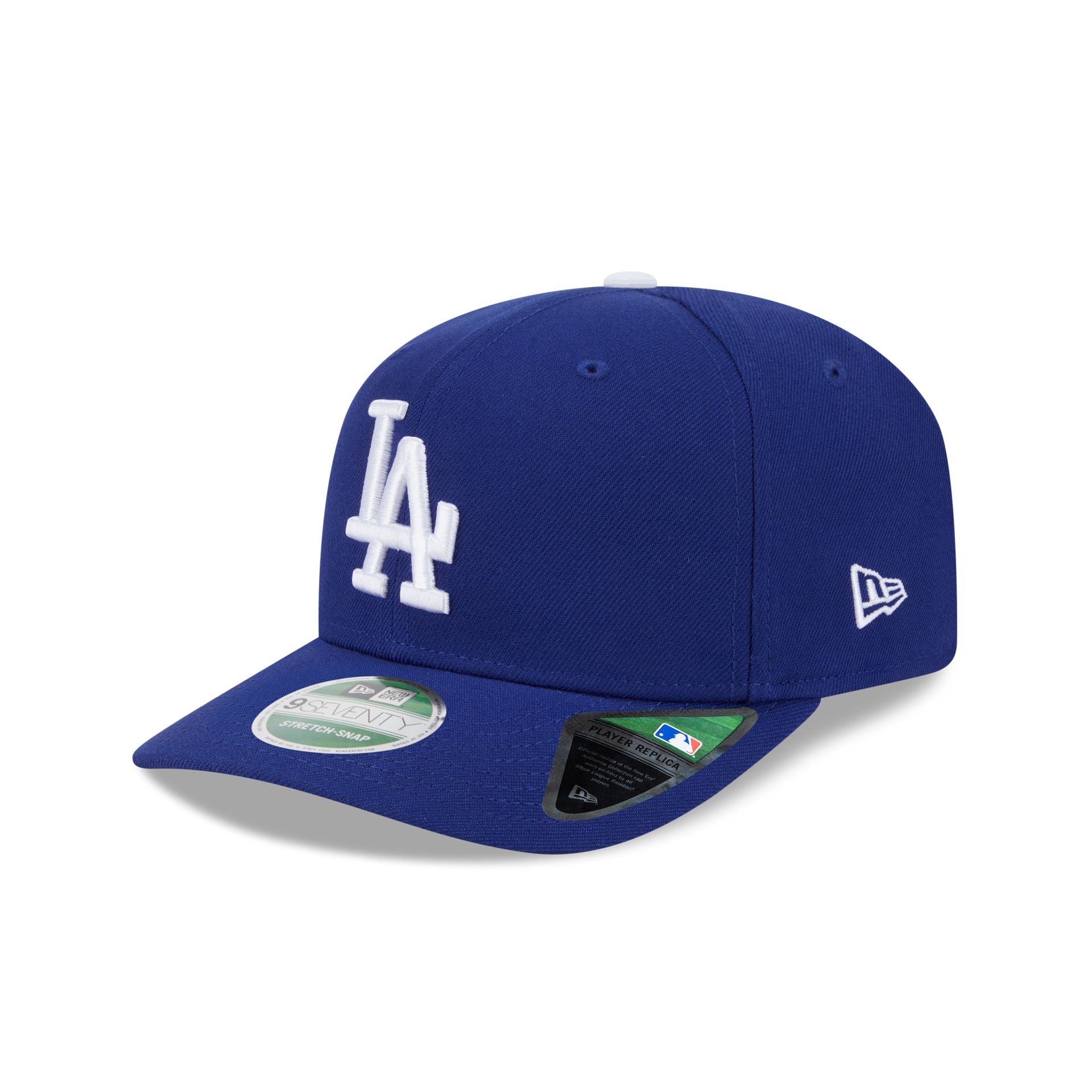Los Angeles Dodgers 2025 World Series Champions Back-to-Back Circle Patch 9SEVENTY Stretch-Snap Hat