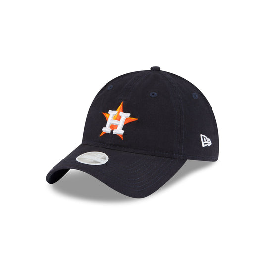 Houston Astros Women's Core Classic Navy 9TWENTY Adjustable Hat - New Era Cap