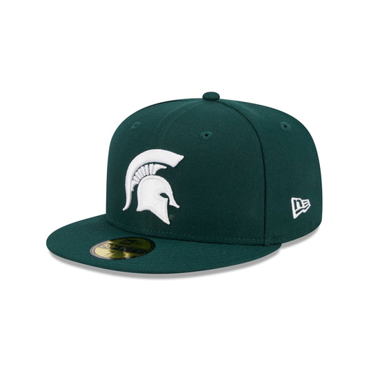 Michigan State Spartans Green 59FIFTY Fitted Hat - New Era Cap