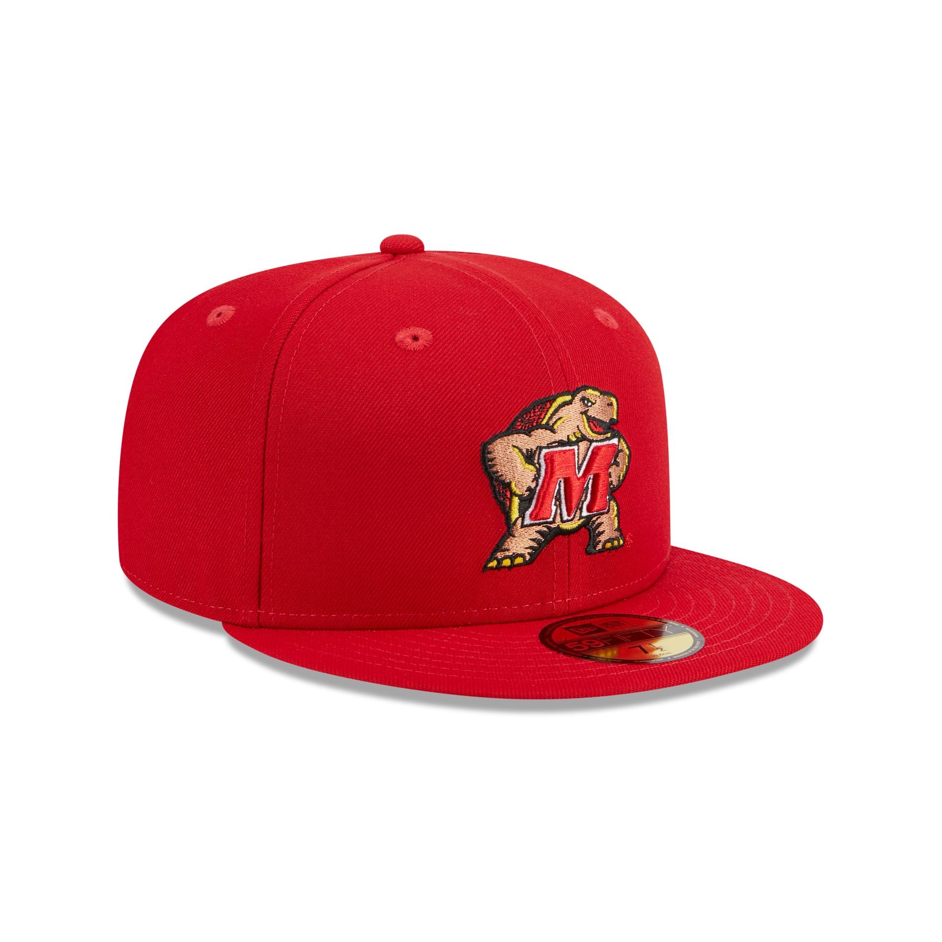 Maryland Terrapins Red 59FIFTY Fitted Hat