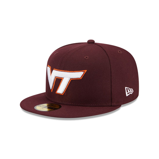 Virginia Tech Hokies Maroon 59FIFTY Fitted Hat - New Era Cap