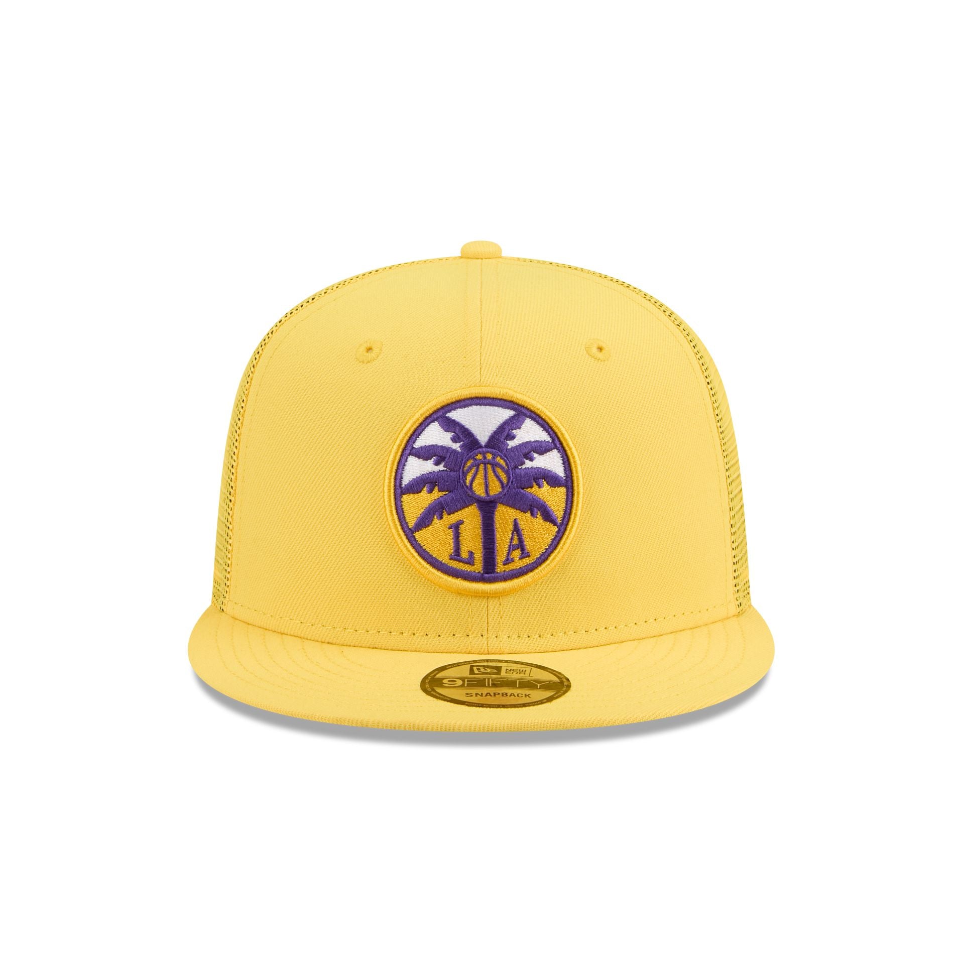 Los Angeles Sparks Yellow 9FIFTY Trucker Hat