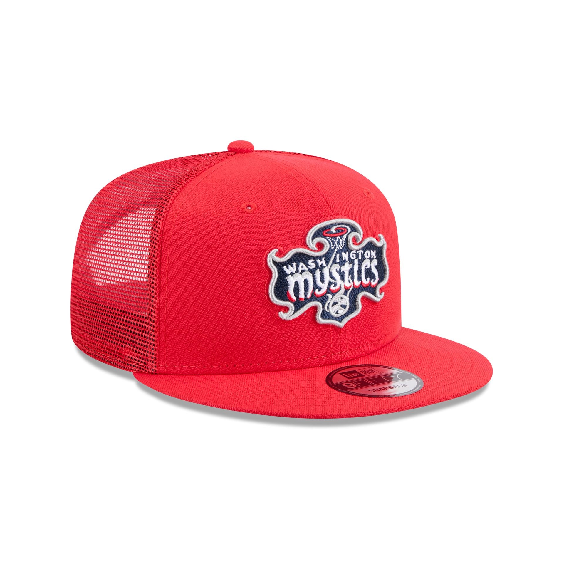 Washington Mystics Red 9FIFTY Trucker Hat