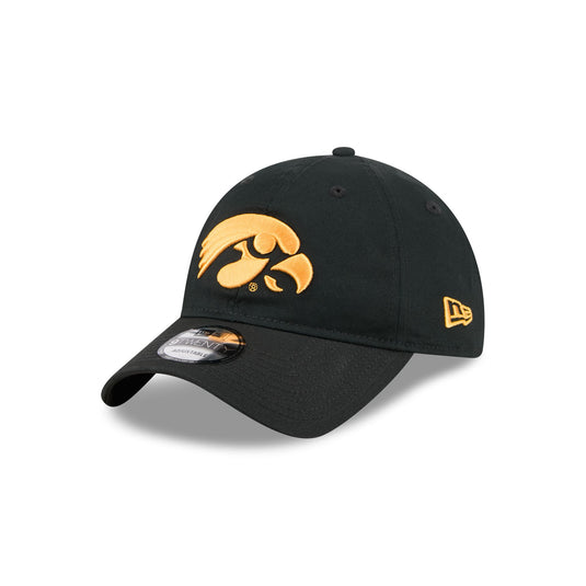 Iowa Hawkeyes Go-To 9TWENTY Adjustable Hat - New Era Cap