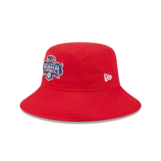 Washington Mystics Red Bucket Hat Hat - New Era Cap