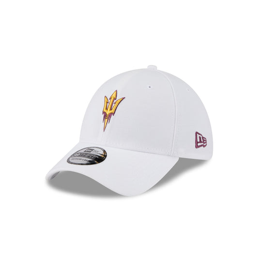 Arizona State Sun Devils Optic White 39THIRTY Stretch Fit Hat - New Era Cap