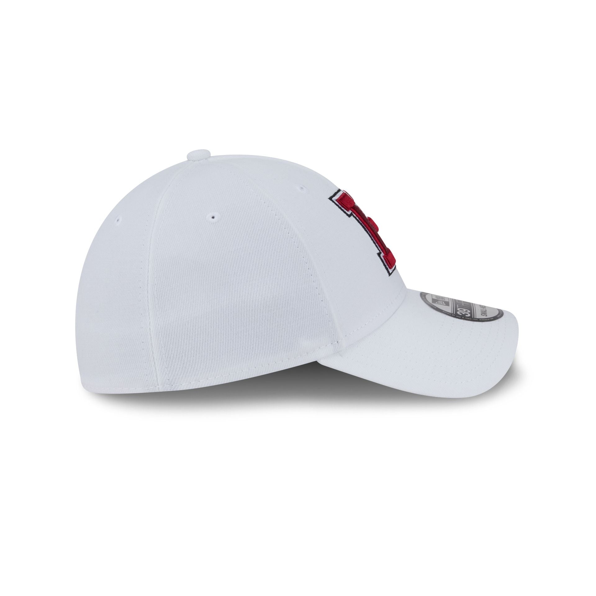 Harvard Crimson Optic White 39THIRTY Stretch Fit Hat