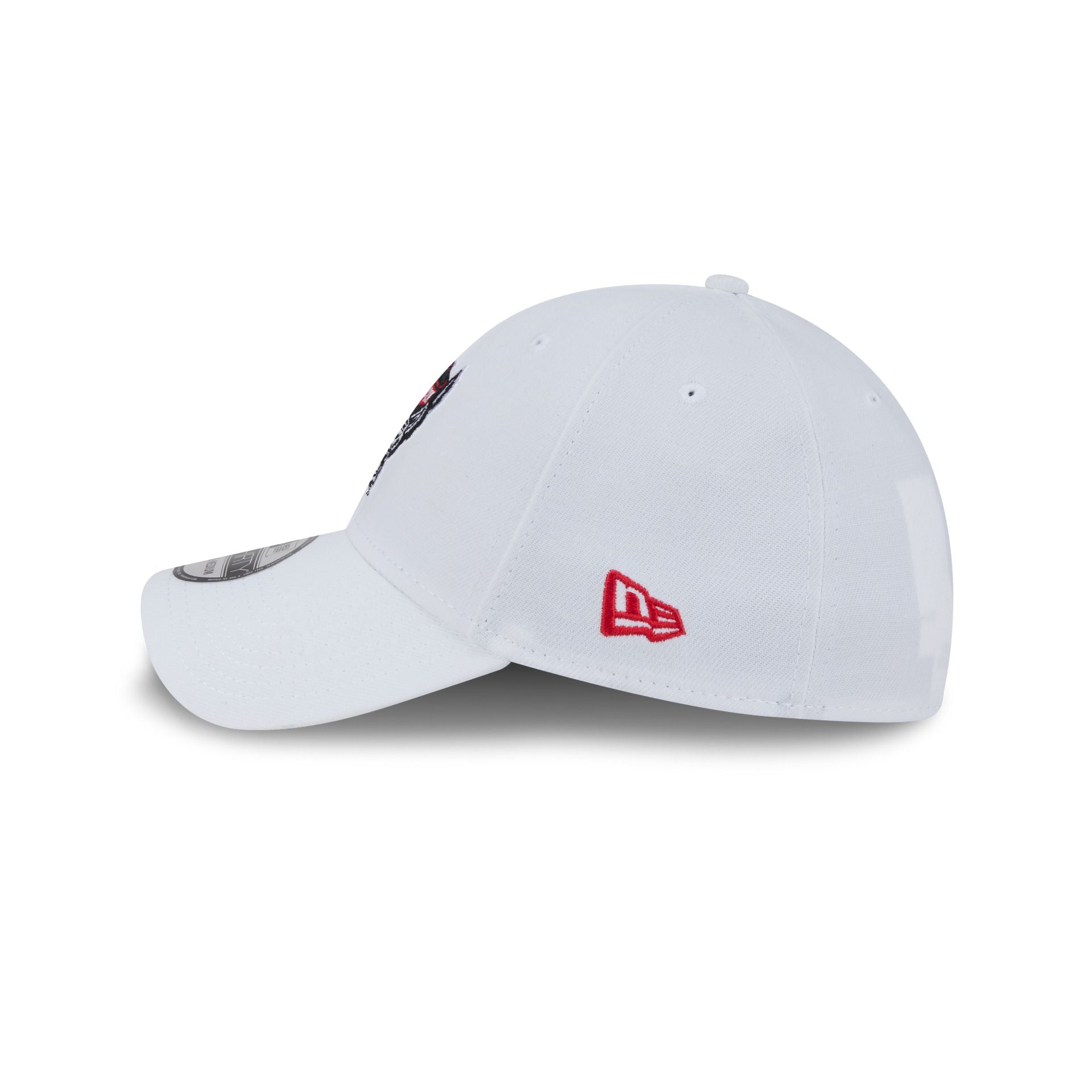 NC State Wolfpack Optic White 39THIRTY Stretch Fit Hat