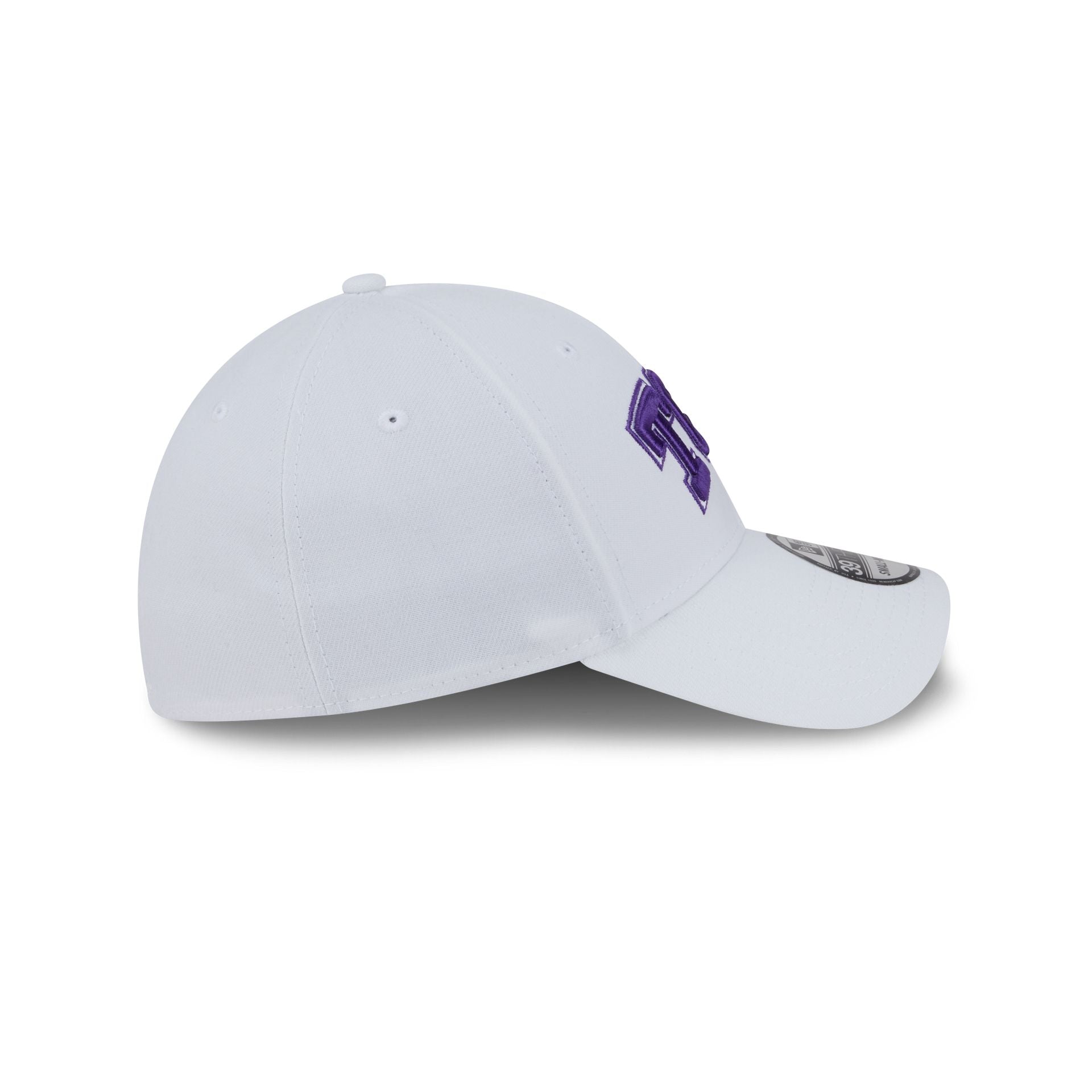 TCU Horned Frogs Optic White 39THIRTY Stretch Fit Hat