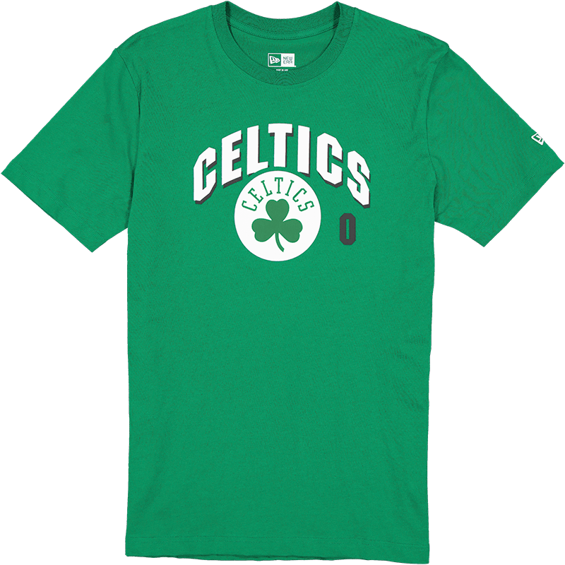 Boston Celtics Name & Number Jayson Tatum T-Shirt