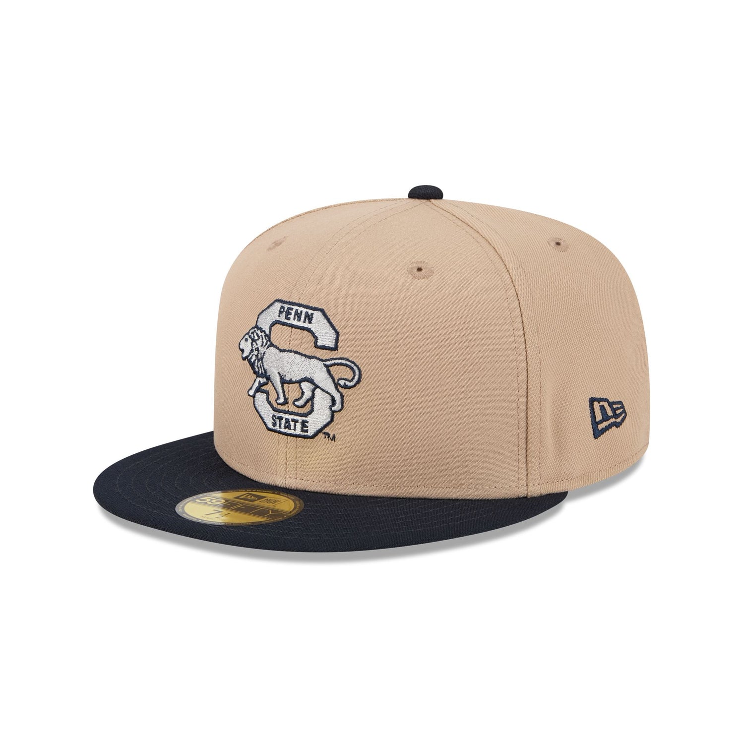 Penn State Nittany Lions Camel College Vault 59FIFTY Fitted Hat