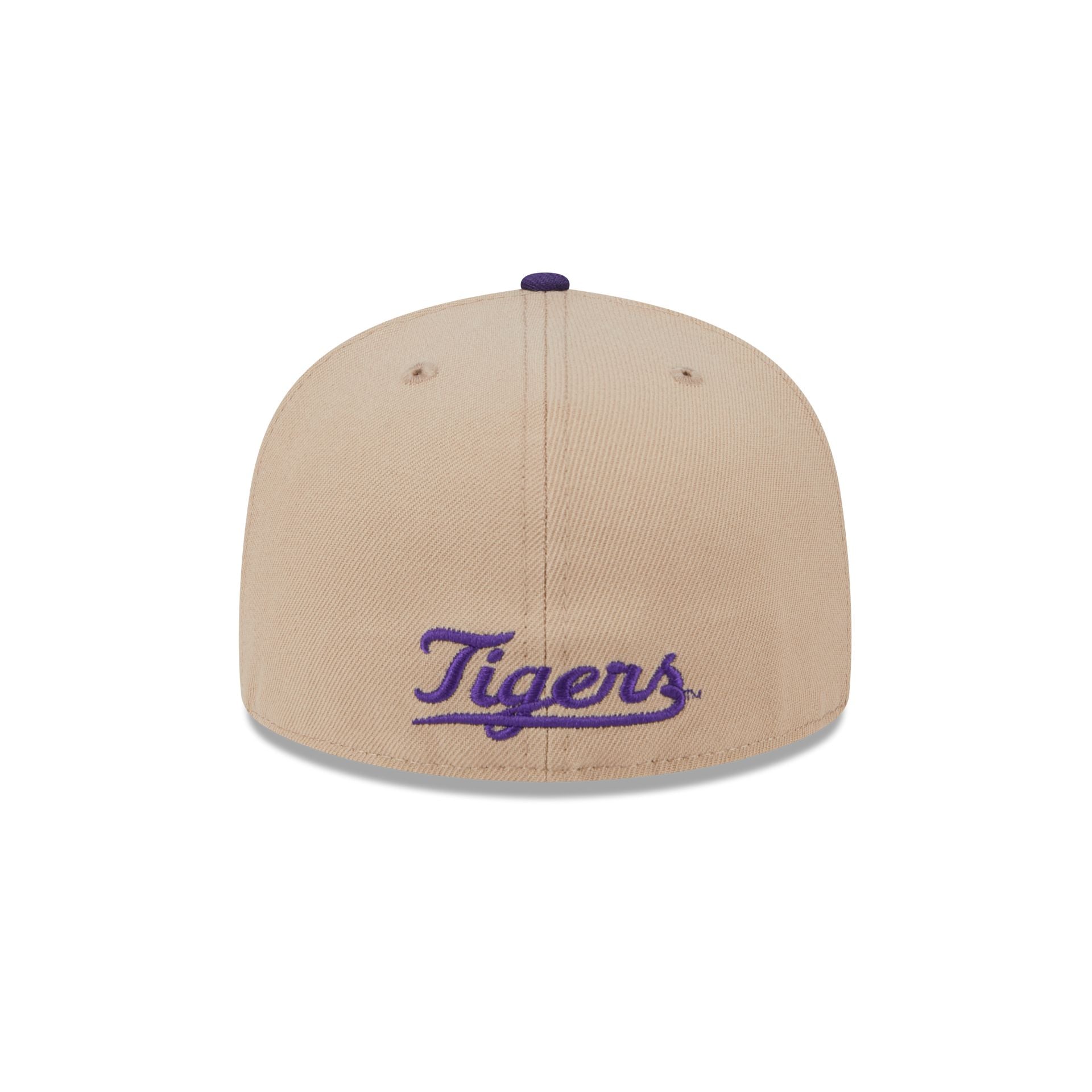 LSU Tigers Camel College Vault 59FIFTY Fitted Hat