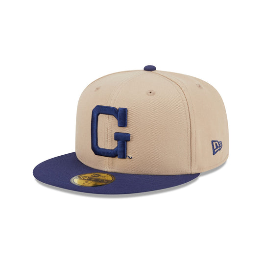 Georgetown Hoyas Camel College Vault 59FIFTY Fitted Hat - New Era Cap