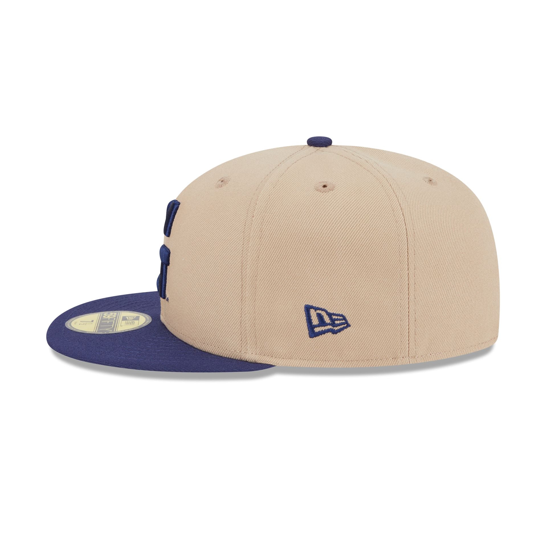 Georgetown Hoyas Camel College Vault 59FIFTY Fitted Hat