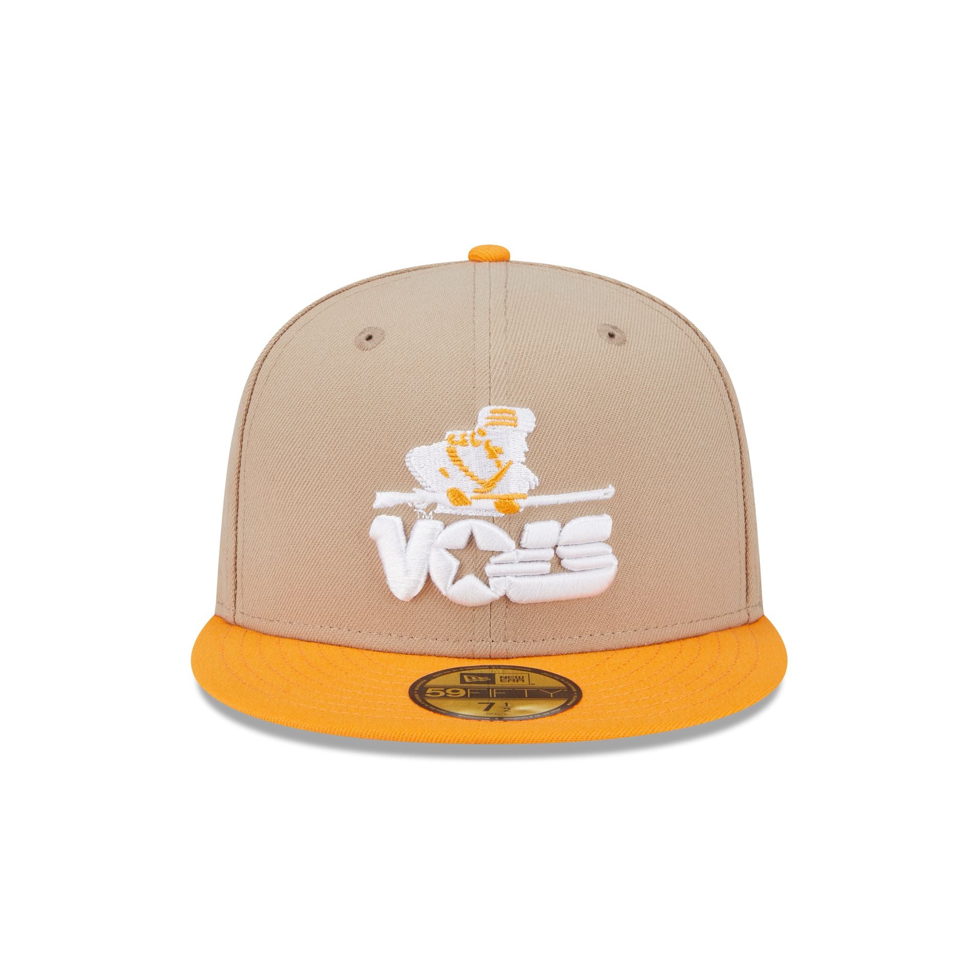 Tennessee Volunteers Camel College Vault 59FIFTY Fitted Hat