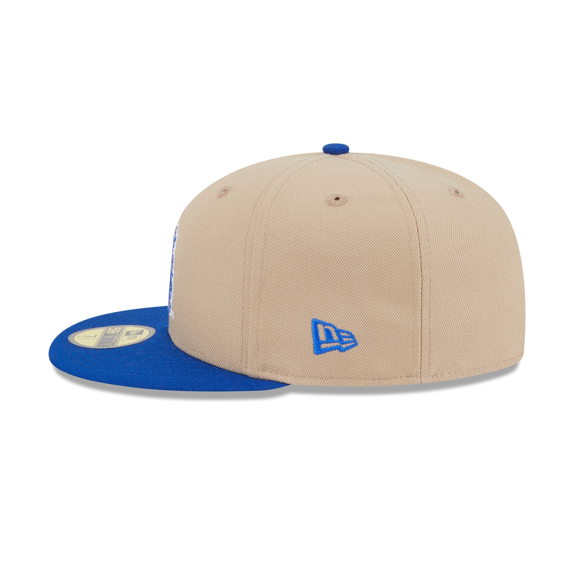 Duke Blue Devils Camel College Vault 59FIFTY Fitted Hat