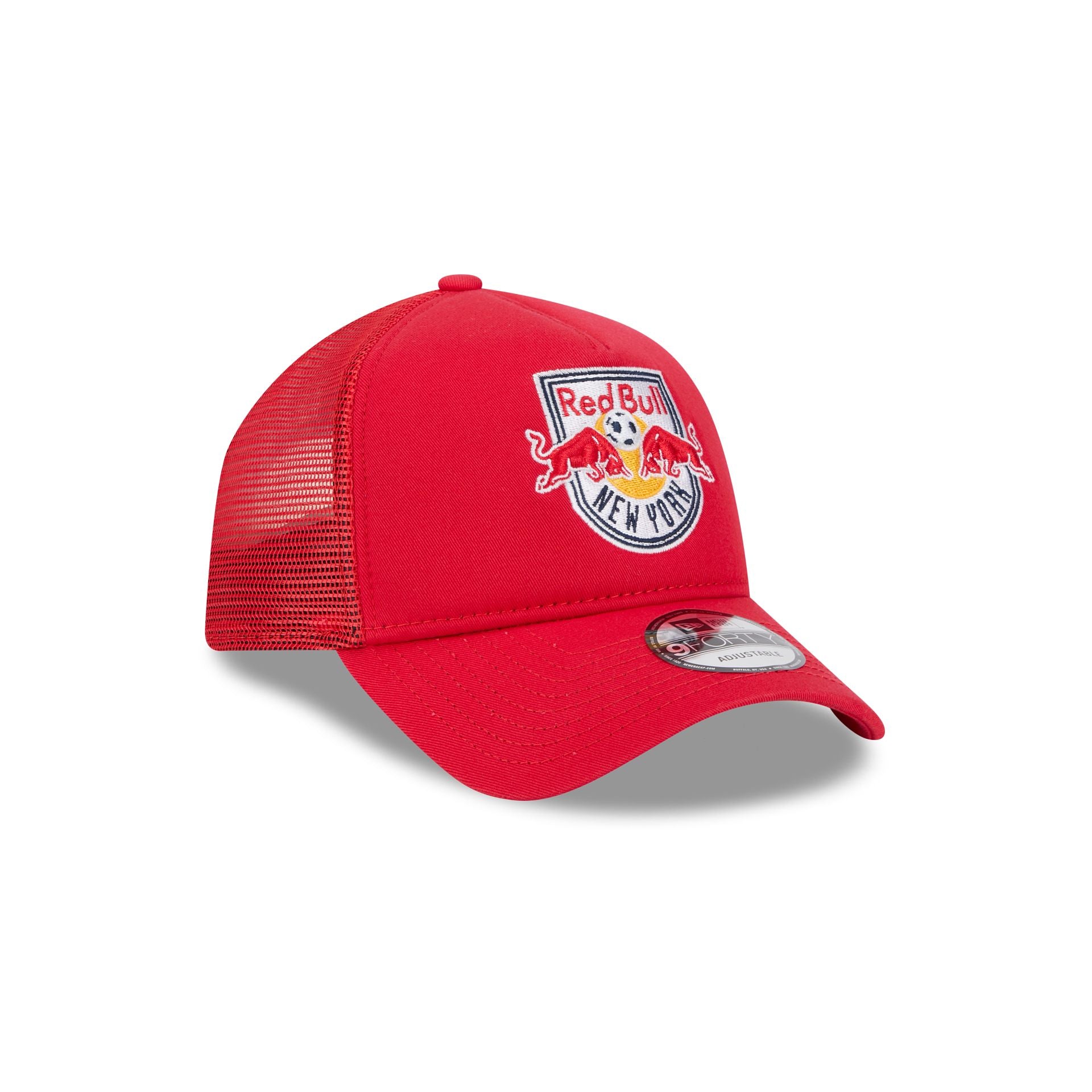 New York Red Bulls Team 9FORTY A-Frame Snapback Hat
