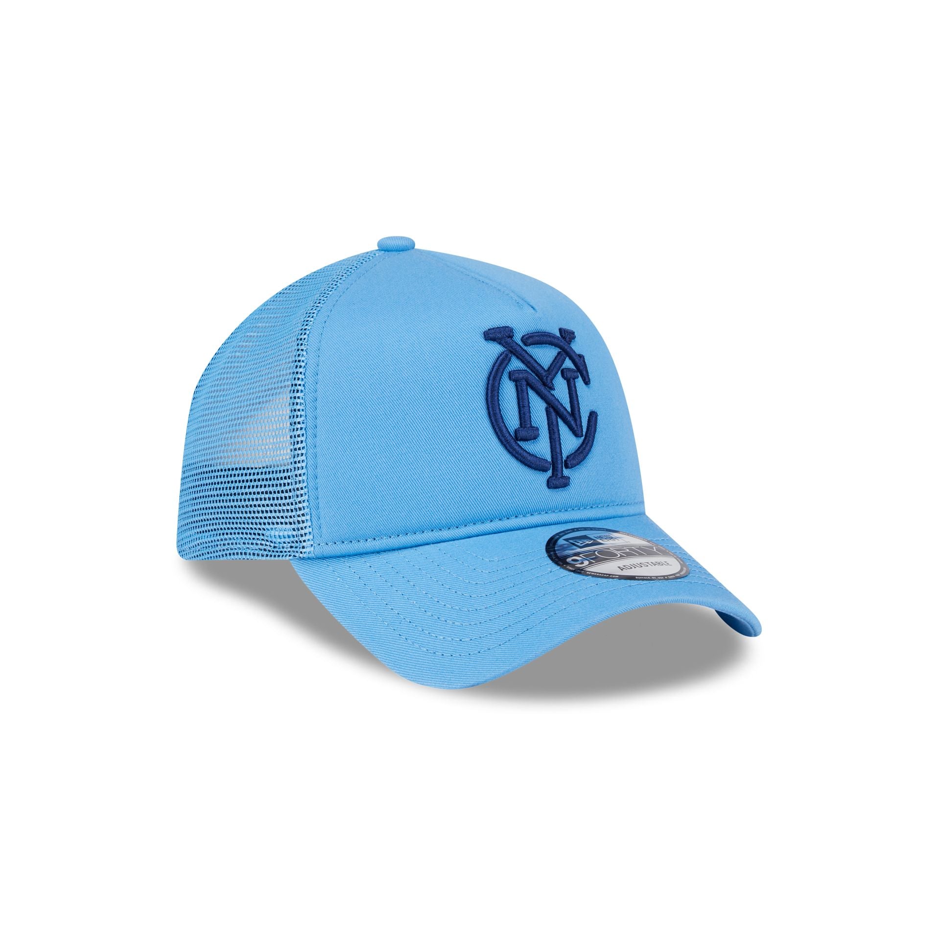 New York City FC Team 9FORTY A-Frame Snapback Hat