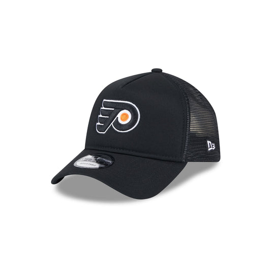 Philadelphia Flyers 9FORTY A-Frame Trucker Hat - New Era Cap
