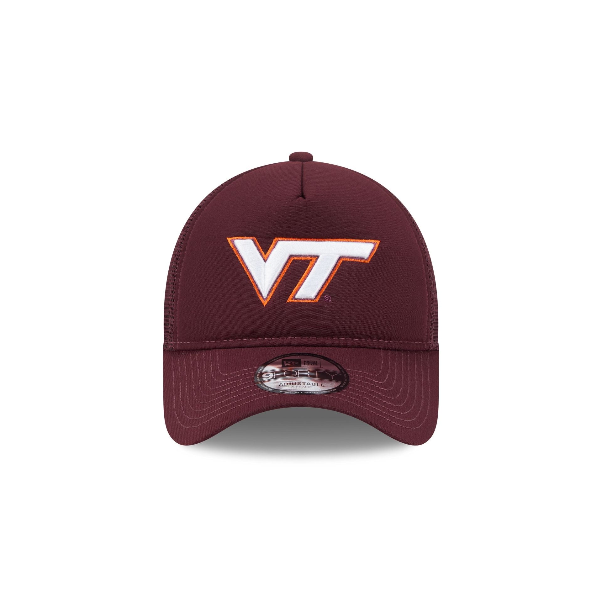 Virginia Tech Hokies Go-To 9FORTY A-Frame Trucker Hat