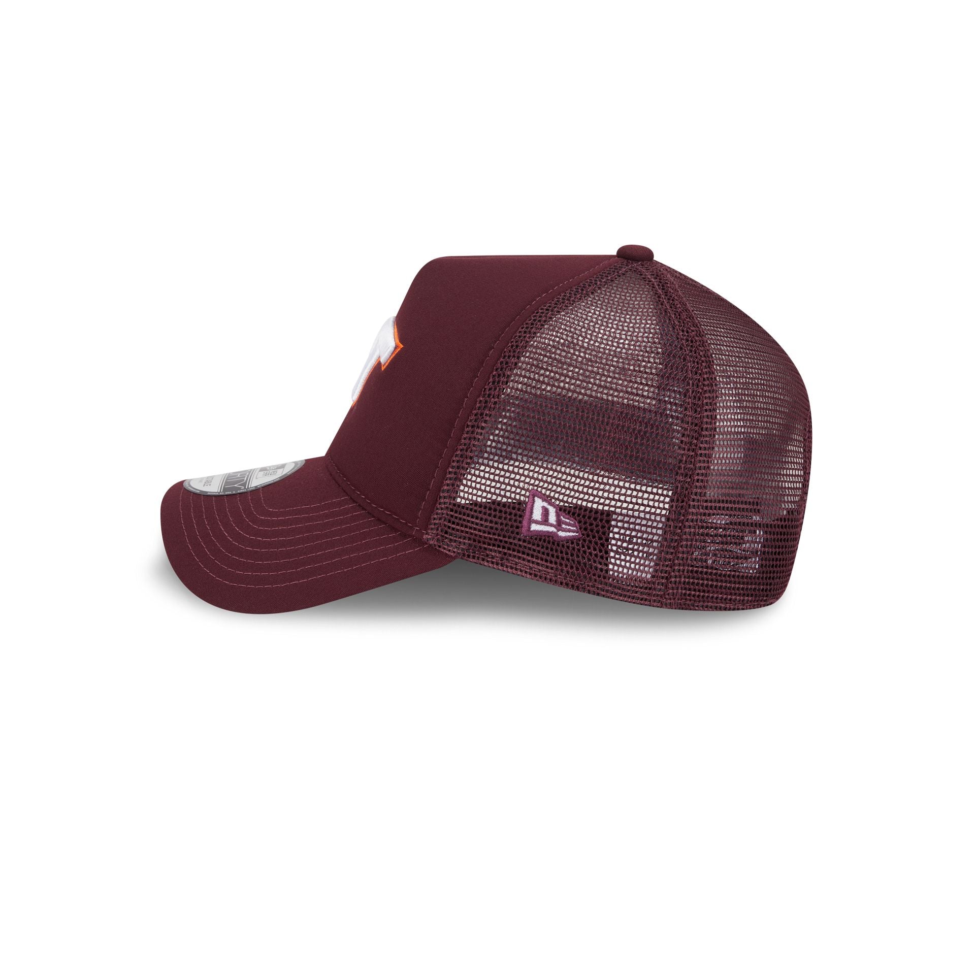 Virginia Tech Hokies Go-To 9FORTY A-Frame Trucker Hat