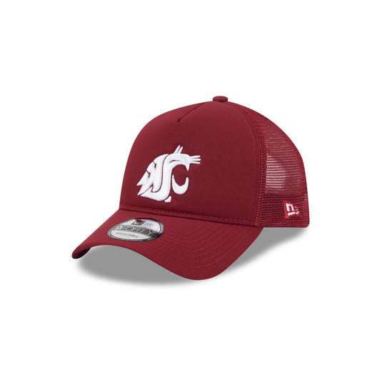 Washington State Cougars Go-To 9FORTY A-Frame Trucker Hat - New Era Cap