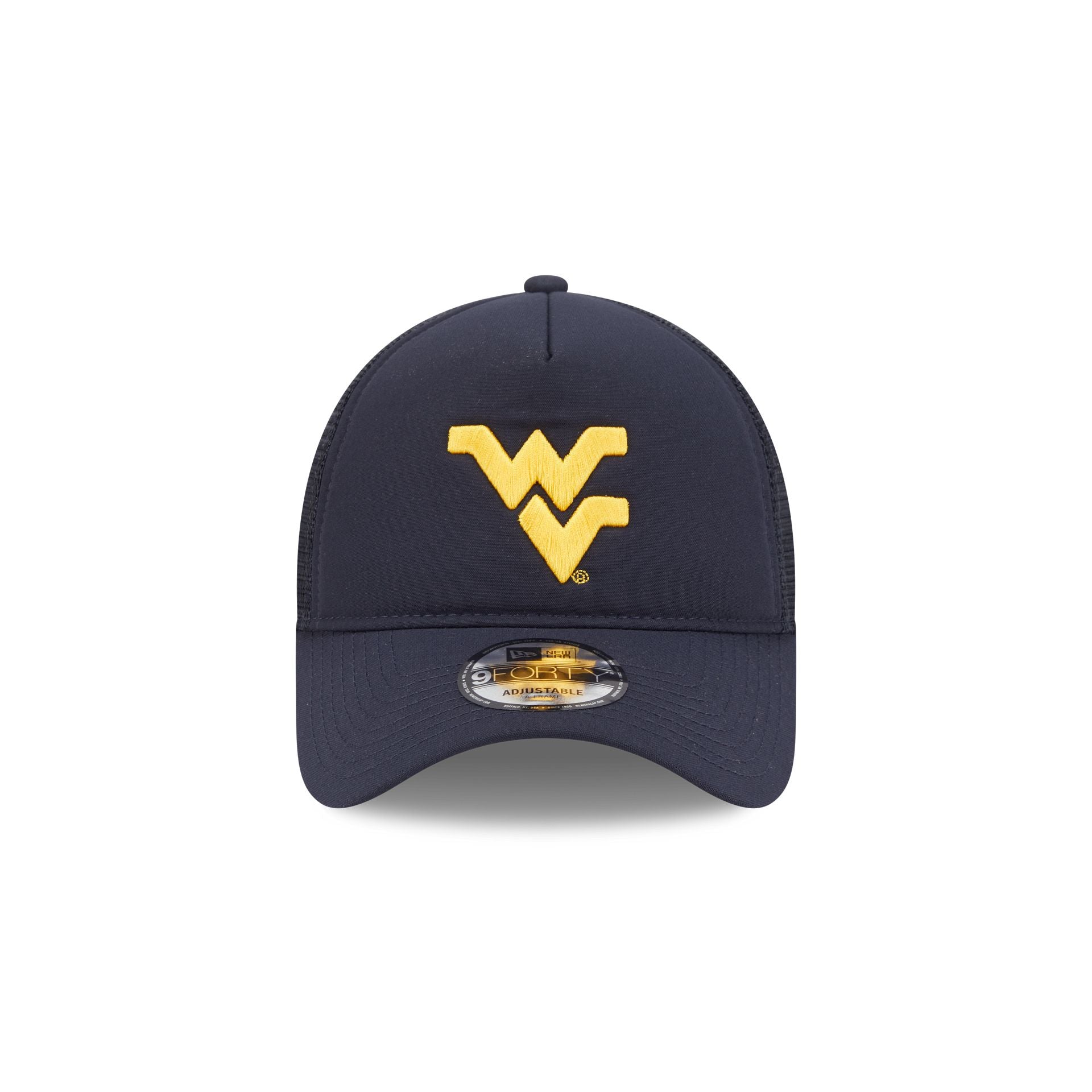 West Virginia Mountaineers Go-To 9FORTY A-Frame Trucker Hat