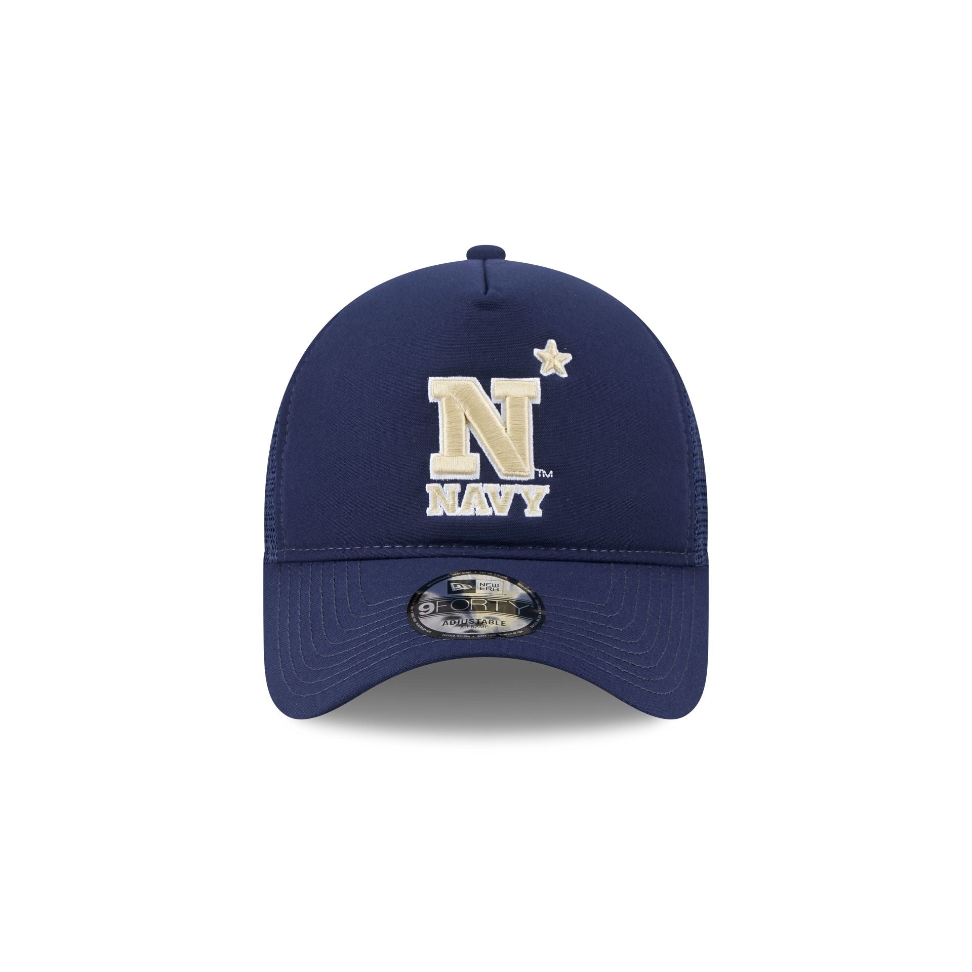 Navy Midshipmen Go-To 9FORTY A-Frame Trucker Hat