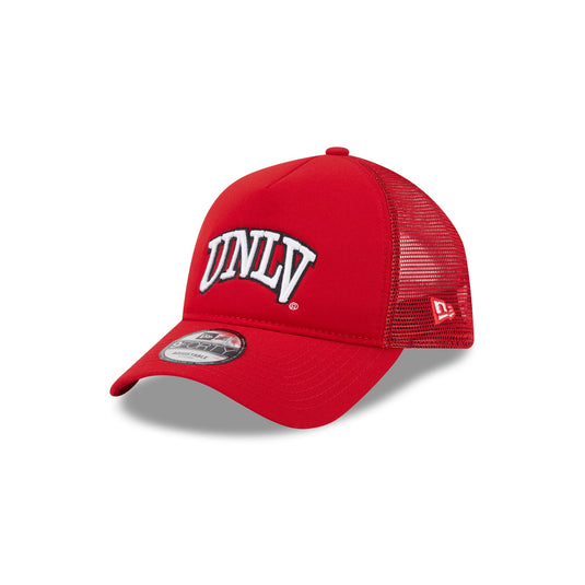 UNLV Runnin' Rebels Go-To 9FORTY A-Frame Trucker Hat - New Era Cap
