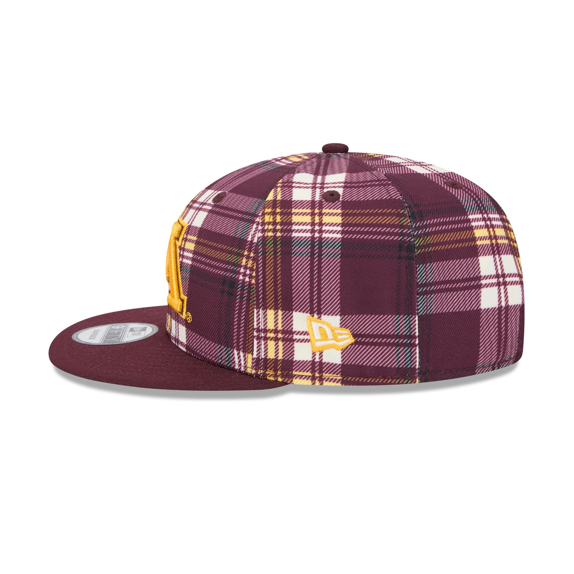 Minnesota Golden Gophers Plaid 9FIFTY Snapback Hat