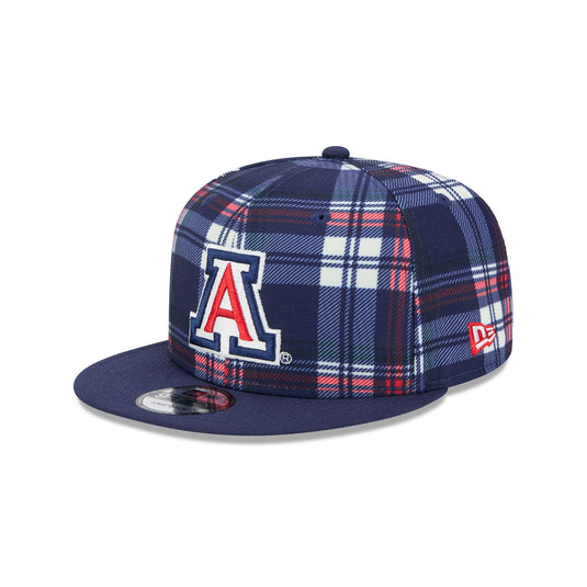 Arizona Wildcats Plaid 9FIFTY Snapback Hat - New Era Cap