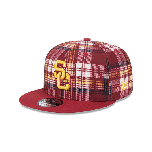 USC Trojans Plaid 9FIFTY Snapback Hat - New Era Cap