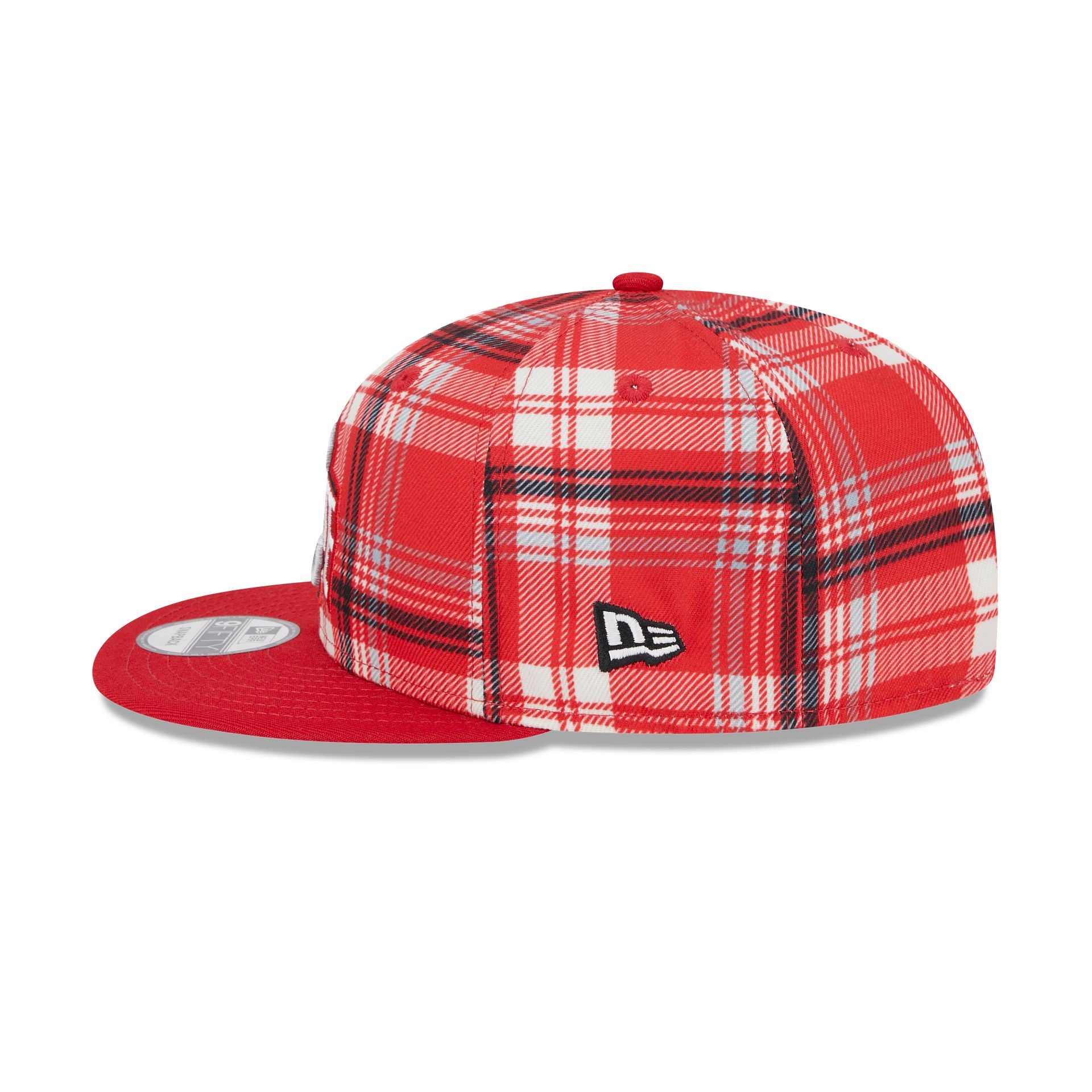 Ohio State Buckeyes Plaid 9FIFTY Snapback Hat