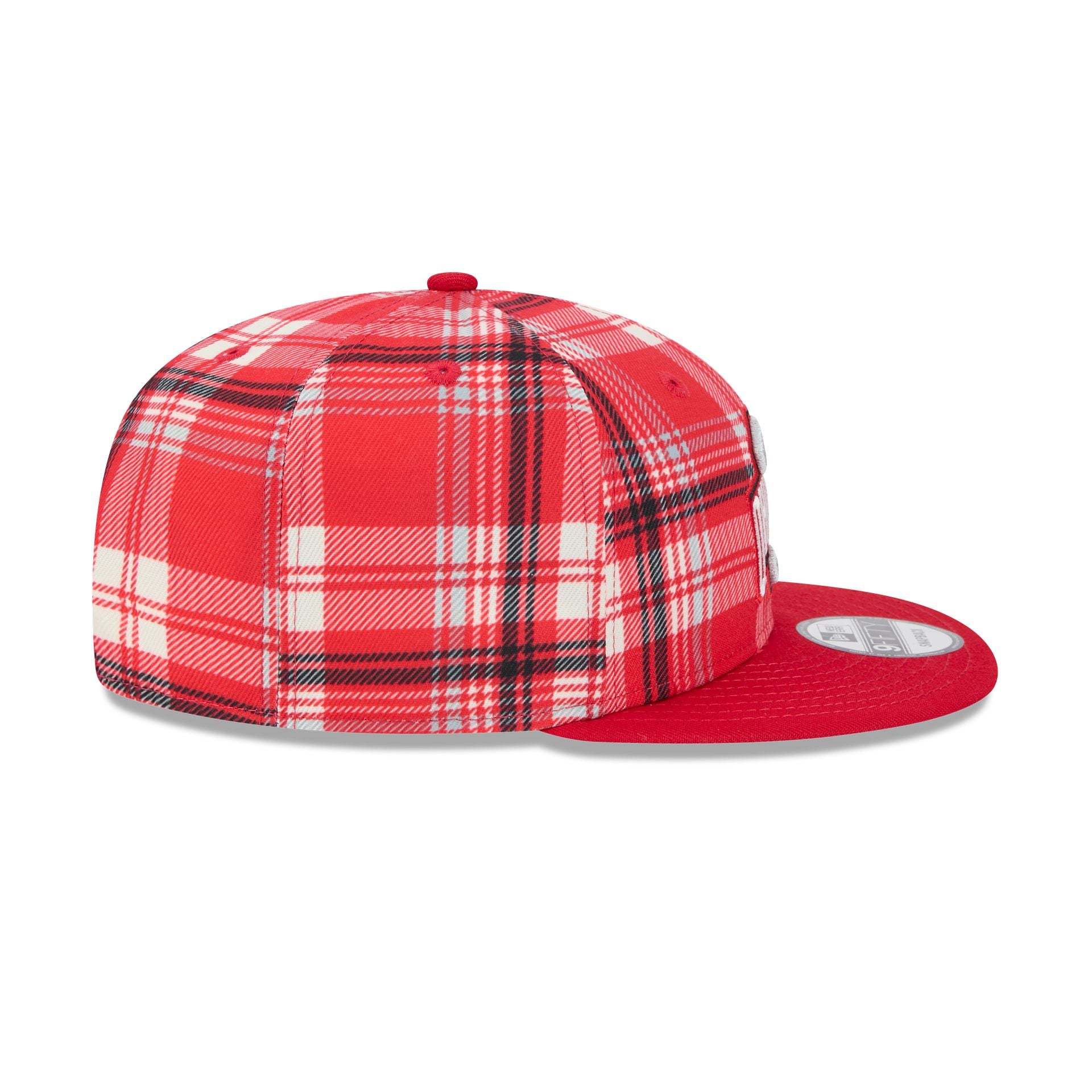 Ohio State Buckeyes Plaid 9FIFTY Snapback Hat
