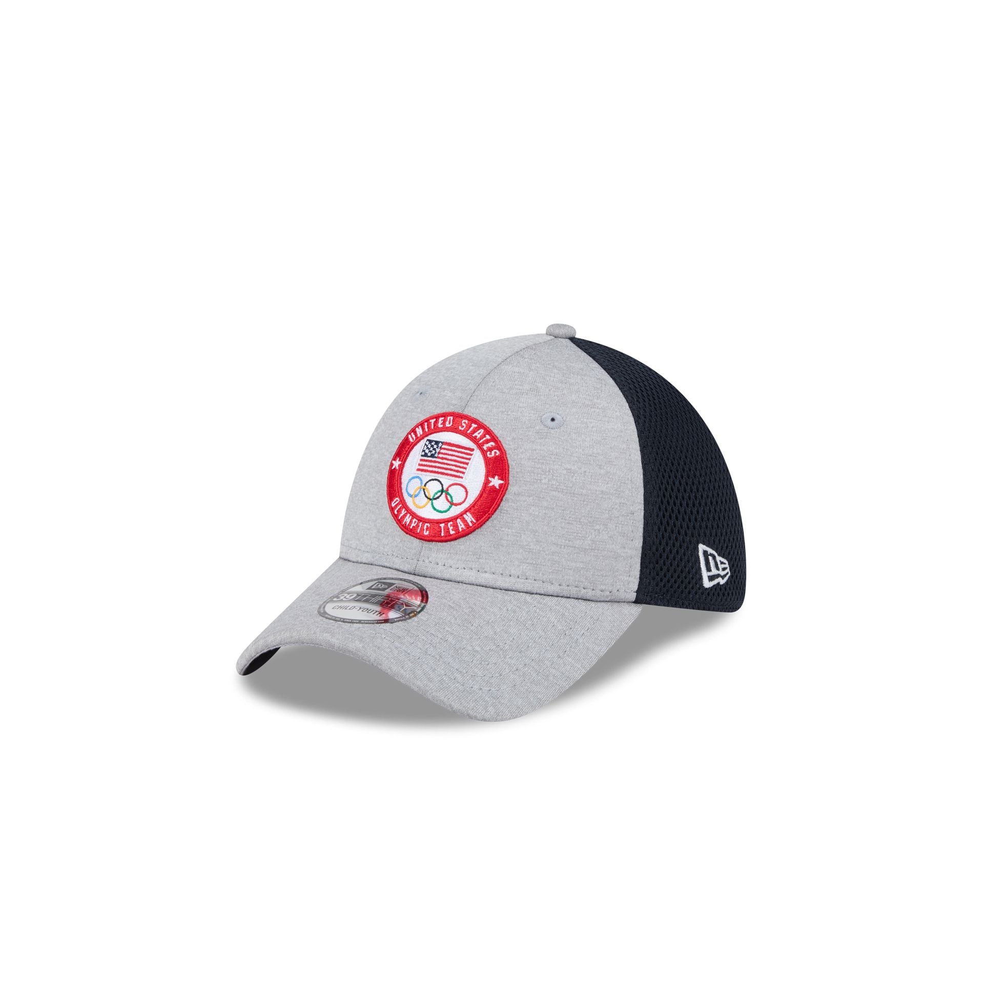 Team USA 2026 Winter Olympics Milan Kids 39THIRTY Stretch Fit Hat