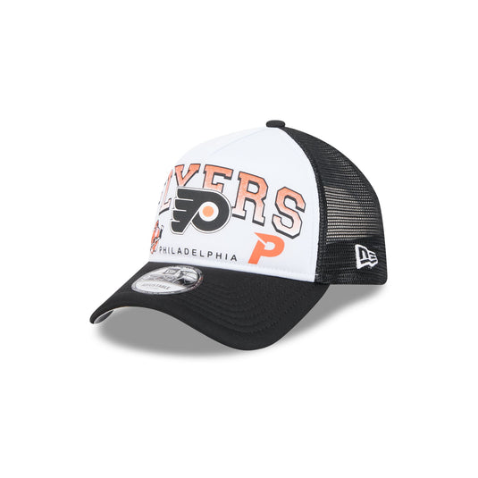 Philadelphia Flyers Sport Classics 9FORTY A-Frame Trucker Hat - New Era Cap